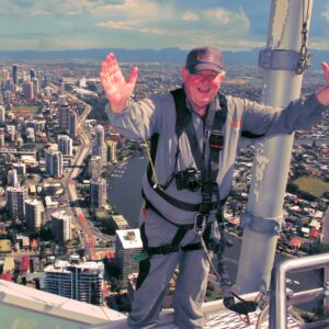 On top of Australia's tallest building climb